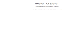 Desktop Screenshot of heavenofeleven.com